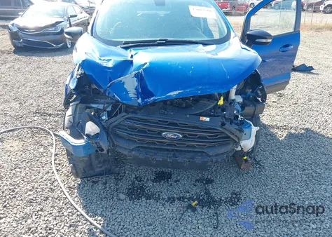 2019 Ford Ecosport Ses из США, поврежденный, VIN MAJ6S3JL9KC307592